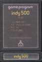 Indy 500 Atari cartridge scan