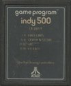 Indy 500 Atari cartridge scan