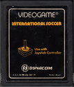 International Soccer Atari cartridge scan