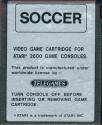 International Soccer Atari cartridge scan