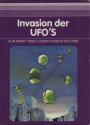 Invasion der UFO'S Atari cartridge scan