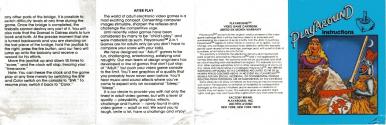 Jungle Fever / Knight on the Town Atari instructions