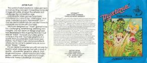 Jungle Fever Atari instructions