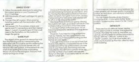 Jungle Fever Atari instructions
