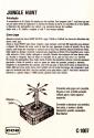 Jungle Hunt Atari instructions