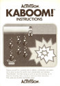 Kaboom! Atari instructions