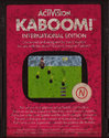 Kaboom! Atari cartridge scan