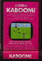 Kaboom! Atari cartridge scan