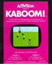 Kaboom! Atari cartridge scan