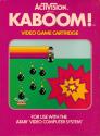 Kaboom! Atari cartridge scan