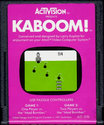 Kaboom! Atari cartridge scan