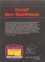 Kampf dem Steinfresser Atari cartridge scan