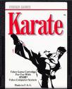 Karate Atari cartridge scan