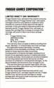 Karate Atari instructions