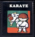 Karate Atari cartridge scan