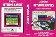Keystone Kapers Atari cartridge scan