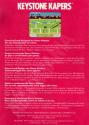 Keystone Kapers Atari cartridge scan