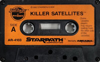 Killer Satellites Atari tape scan