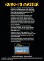 Kung-Fu Master Atari cartridge scan