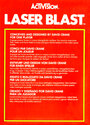 Laser Blast Atari cartridge scan