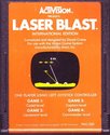 Laser Blast Atari cartridge scan