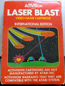 Laser Blast Atari cartridge scan
