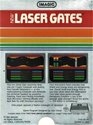 Laser Gates Atari cartridge scan