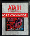 3 Cochinitos (Los) Atari cartridge scan