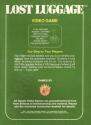 Lost Luggage Atari cartridge scan