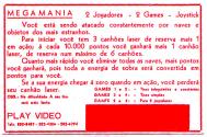 MegaMania Atari instructions
