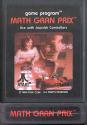 Math Gran Prix Atari cartridge scan