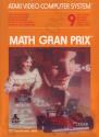 Math Gran Prix Atari cartridge scan