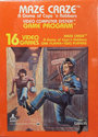 Maze Craze - A Game of Cops 'n Robbers Atari cartridge scan