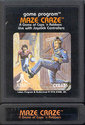 Maze Craze - A Game of Cops 'n Robbers Atari cartridge scan