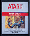 Maze Craze (Labirinto Louco) Atari cartridge scan