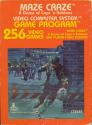Maze Craze - A Game of Cops 'n Robbers Atari cartridge scan