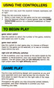 Maze Craze - A Game of Cops 'n Robbers Atari instructions
