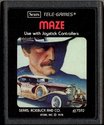 Maze Atari cartridge scan