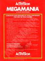 MegaMania Atari cartridge scan