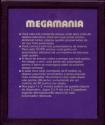 MegaMania Atari cartridge scan