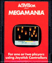 MegaMania Atari cartridge scan