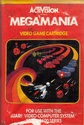 MegaMania Atari cartridge scan