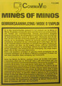 Mines of Minos Atari instructions