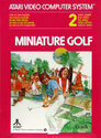 Miniature Golf Atari cartridge scan