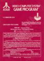 Miniature Golf Atari cartridge scan