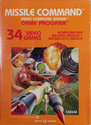 Missile Command Atari cartridge scan