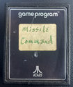 Missile Command Atari cartridge scan