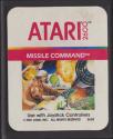 Missile Command Atari cartridge scan