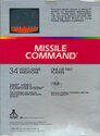 Missile Command Atari cartridge scan