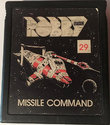 Missile Command Atari cartridge scan